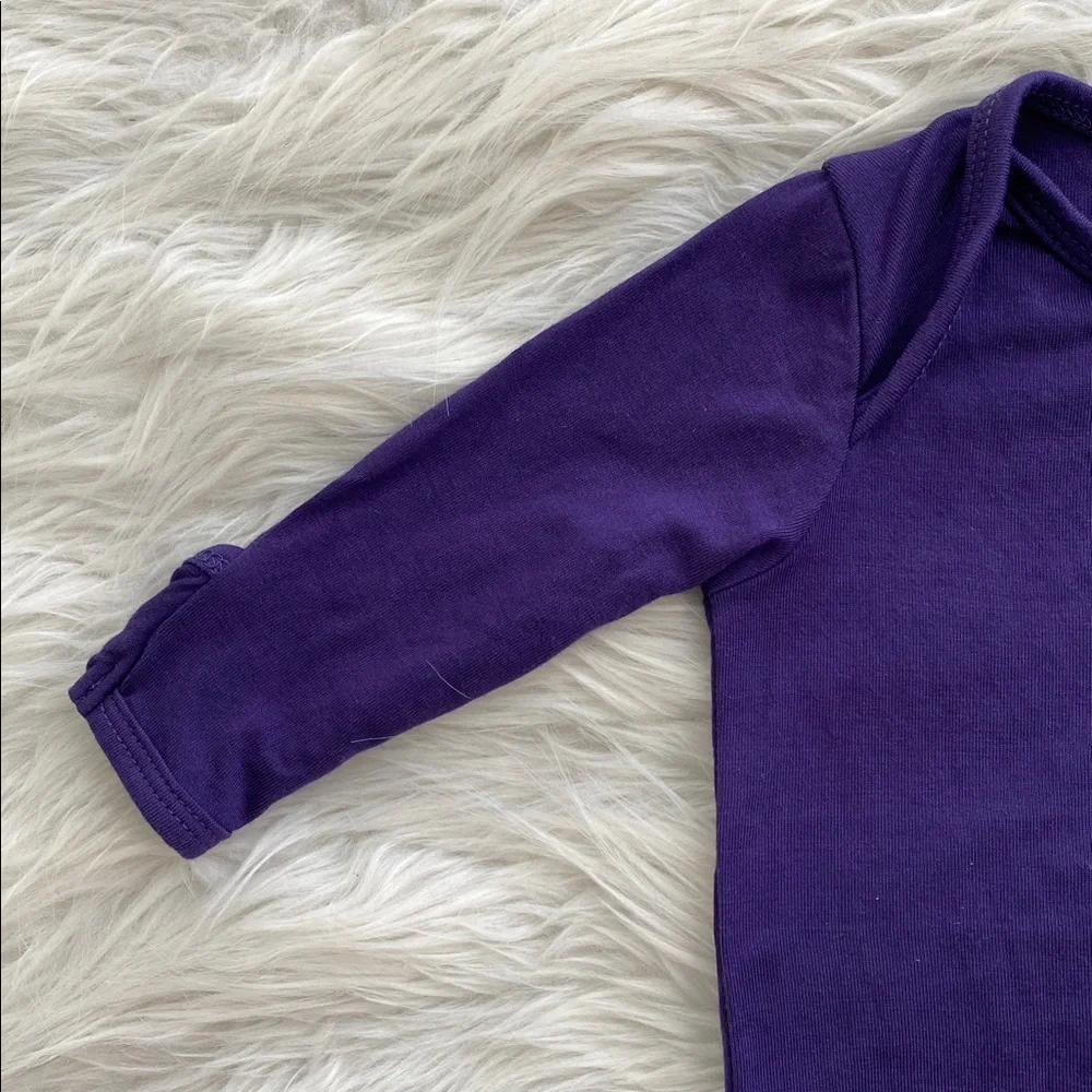 Kyte BABY | Purple Long-Sleeve Bodysuit